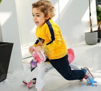 Ходунки - беговел Baby Walker каталка для малышей на колесиках с ушками-ручками