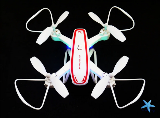 Квадрокоптер QY66-R2A з WiFi камерою ∙ Літаючий дрон на пульті керування ∙ Переворот на 360°
