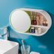 Настінний органайзер для косметики підвісний · Полиця для ванної кімнати з рухомим дзеркалом W-30