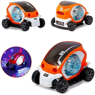 Машинка дитяча з LED підсвіткою та обертанням Toy AND CX-865 інтерактивна світна іграшкова машинка для дітей з прозорим корпусом та ефектом руху &bull; Світна машинка Toy AND CX-865