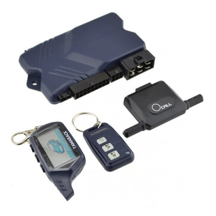 Автосигнализация CAR ALARM 2 WAY B9 AND 5850 с двухсторонней связью &bull; Охранная система для автомобиля с брелоком, датчиком удара и автозапуском