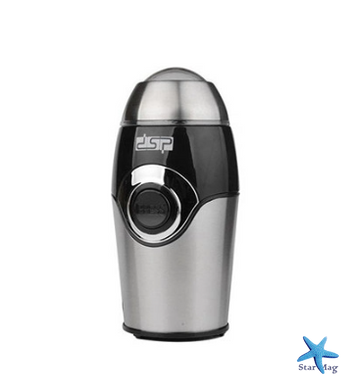 Кофемолка бытовая DSP KA3002, 200 Вт · Электрический измельчитель кофе · Стальные лопасти