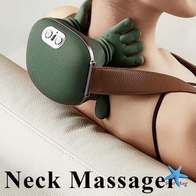 Электрический массажер для шеи и плеч Shoulders & Neck ∙ Профессиональный массажер Shoulders and Neck для спины и шеи с подогревом