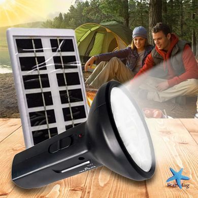 LED світильник на сонячній батареї Solar flashlight CL-058 ∙ Ліхтар Solar flashlight CL-058