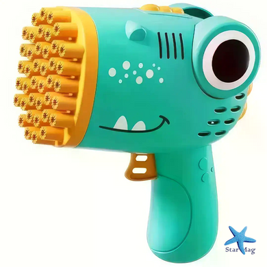 Дитячий автоматичний пістолет-кулемет для мильних бульбашок Bubble Blaster AND 636-73 &bull; Іграшка Bubble Gun для вулиці, свят і активних ігор