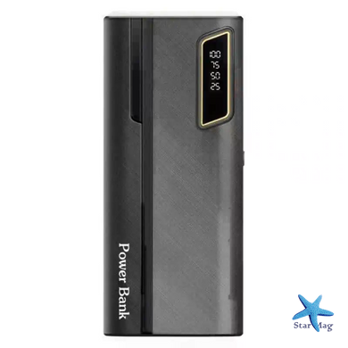 Мобільна зарядка Power Bank UN-3104 50000mAh із швидкою зарядкою та ліхтариком &bull; Портативний зовнішній акумулятор 50000 мАг на 2 USB для телефона, планшета та гаджетів