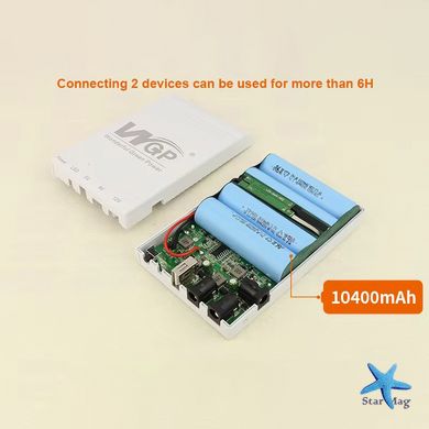 Источник бесперебойного питания UPS WGP-103 для роутера / модема 10400 mAh