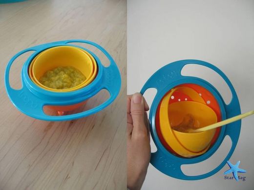 Дитяча тарілка - непроливайка Gyro Bowl