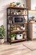 Полиця-стелаж XLB-L121G 58x126 см &bull; Підлоговий стелаж для зберігання речей, взуття, кухні, ванної кімнати та дому