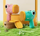 Дитячий автоматичний пістолет-кулемет для мильних бульбашок Bubble Blaster AND 636-73 &bull; Іграшка Bubble Gun для вулиці, свят і активних ігор