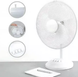 Вентилятор підлоговий DOMOTEC MS-1625 White &bull; Побутовий вентилятор для дому, офісу та кімнати &bull; Потужний вентилятор для охолодження і циркуляції повітря