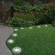Комплект садовых светильников на солнечной батарее Solar Disk Lights, 4 шт ∙ Уличные фонари с датчиком света