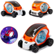 Машинка детская с LED подсветкой и вращением Toy AND CX-865 интерактивная светящаяся игрушечная машинка для детей с прозрачным корпусом и эффектом движения &bull; Светящаяся машинка Toy AND CX-865