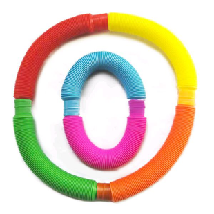 Pop Tube Игрушка - антистресс Поп Туб ∙ Разноцветные Поп трубы pop tubes