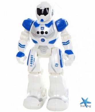 Интерактивный робот-полицейский на радиоуправлении 1609 ∙ Интерактивная многофункциональная игрушка Робот с пультом управления ∙ USB зарядка