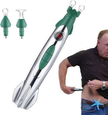 Портативный электронный массажер Elite Massage Rocket ∙ Ручной импульсный массажер Elite Massage Rocket для снятия боли