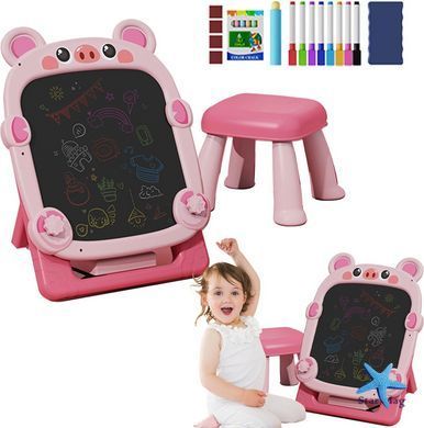 Детский мольберт Happy BLB-Toys для детей ∙ Многофункциональный развивающий мольберт Happy BLB-Toys