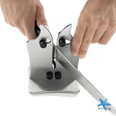 Точилка для кухонных ножей Bavarian Edge Knife Sharpener ∙ Домашняя бытовая ножеточка