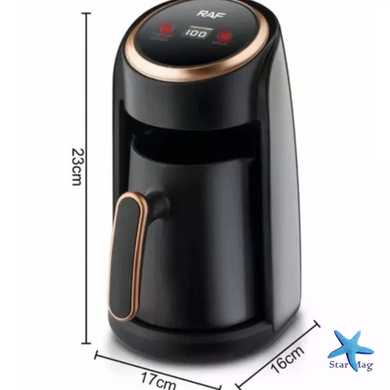 Кавоварка електрична Domotec R-116 для меленої кави 600W &bull; Електрична турка Domotec R-116 300 мл для приготування кави вдома та в офісі