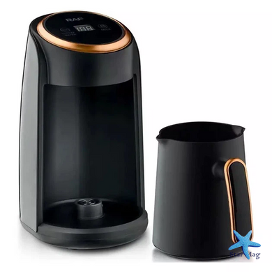 Кавоварка електрична Domotec R-116 для меленої кави 600W &bull; Електрична турка Domotec R-116 300 мл для приготування кави вдома та в офісі
