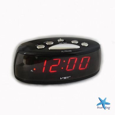 Электронные настольные часы с красной подсветкой VST 773 CG10 PR3