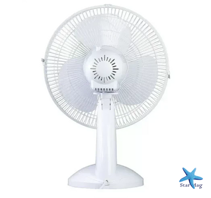 Вентилятор підлоговий DOMOTEC MS-1626 White &bull; Побутовий вентилятор для дому, офісу та кімнати &bull; Потужний вентилятор для охолодження і циркуляції повітря