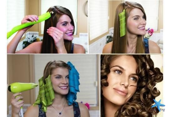 Волшебные бигуди Hair Wavz для волос любой длины ∙ Спиральные бигуди для легкого создания локонов