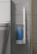 Універсальна настінна щітка для унітазу зі змінними насадками ∙ Система одноразового очищення унітазу ToiletWand