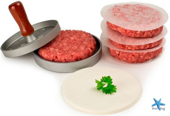 Пресс для бургерных котлет Burger Press ∙ Металллическая форма для приготовления котлет для бургеров, гамбургеров
