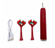 Акумуляторна зубна щітка Electric Toothbrush Best New з подвійною головкою ∙ Ефективна зубна щітка Electric Toothbrush