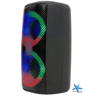 Портативна колонка MB-041 9150 Bluetooth з підсвічуванням∙ Колонка бездротова NB 041 з підсвічуванням і світловою музикою LED