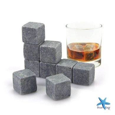 Камни для для охлаждения виски и напитков WHISKY STONES (Виски Стоунс) PR4
