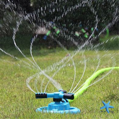 Автоматический спринклерный ороситель 360° вращающийся дождеватель для полива газона, сада, огорода