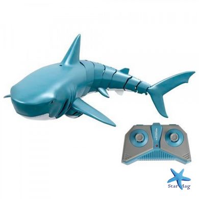 Радіокерована інтерактивна іграшка Акула Shark ∙ Вбудований акумулятор ∙ Поворот на 360 градусів ∙ Пульт радіокерування