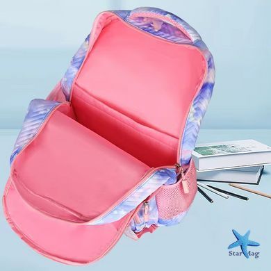 Дитячий рюкзак для дівчаток / Дельфінчик &middot; Шкільний учнівський рюкзак 3 в 1 для дівчаток