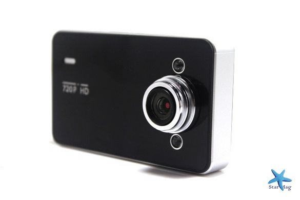 Автомобильный видеорегистратор DVR k6000 с микрофоном Full HD 1020р, Экран 2,7"