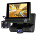 Автомобильный видеорегистратор с 3 камерами · Авторегистратор · Видеорегистратор в машину XH202/319