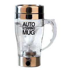 Чашка - мешалка Auto stirring mug Кружка с пропеллером для напитков и коктейлей, 350 мл