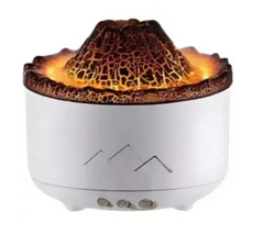 Ультразвуковий зволожувач повітря Вулкан · Дифузор з ефектом полум'я та підсвіткою, 360 мл