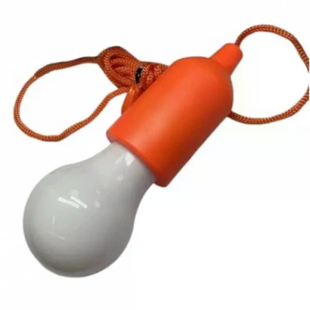 Ліхтар-лампочка BAILONG BL-15418 &bull; Підвісний LED-ліхтар BAILONG BL-15418 на шнурку та 3 батарейках AAA для дому й кемпінгу