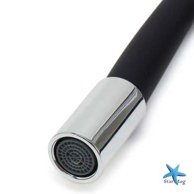 Змішувач гнучкий Water Tap HA-181 для кухні та ванної &bull; Кран із силіконовим виливом 47 см і обертанням на 360&deg;
