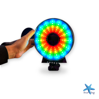 Світлодіодна LED лампа MJ-261 кільцева RGB 26 см з USB підключенням &bull; Кільцева лампа MJ-261 для фото, відео, селфі, стримів, TikTok і зйомки контенту