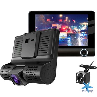 Автомобильный видеорегистратор 3 камеры XoKo DVR-300 Full HD 1080P