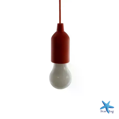 Ліхтар-лампочка BAILONG BL-15418 &bull; Підвісний LED-ліхтар BAILONG BL-15418 на шнурку та 3 батарейках AAA для дому й кемпінгу