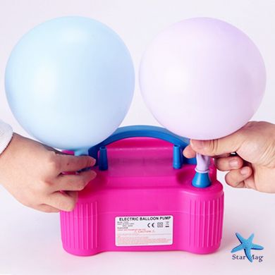 Портативний електричний насос для повітряних куль Electric Balloon Pump · Автоматичний компресор для швидкого надування повітряних кульок