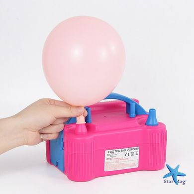 Портативний електричний насос для повітряних куль Electric Balloon Pump · Автоматичний компресор для швидкого надування повітряних кульок