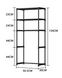 Багатофункціональний підлоговий стелаж для ванної кімнати ∙ Містка поличка-органайзер Storage rack
