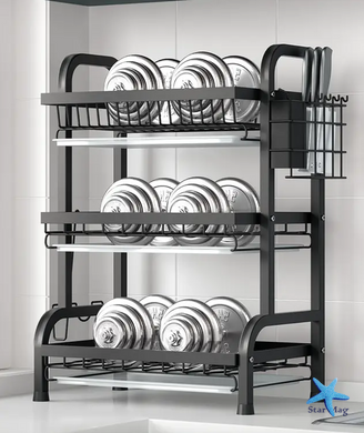 Многофункциональный Стеллаж-органайзер для хранения кухонной посуды ∙ Стойка для кухни Dish Rack