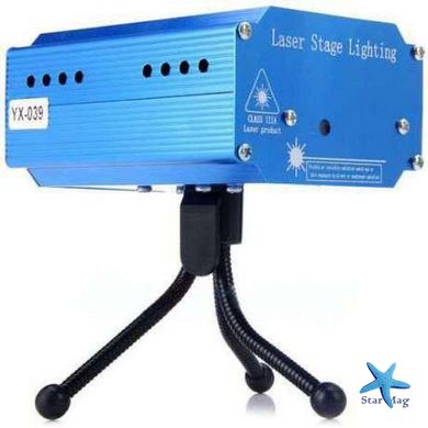 Лазер-Светомузыка Диско LASER YX039 CG07 PR4