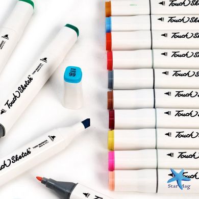 Набор маркеров для рисования на спиртовой основе Touch 80 шт./ Скетч маркеры для творчества и скетчинга